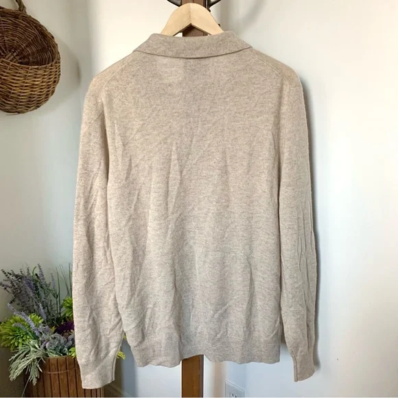 J. Crew Men's Cream Sweater